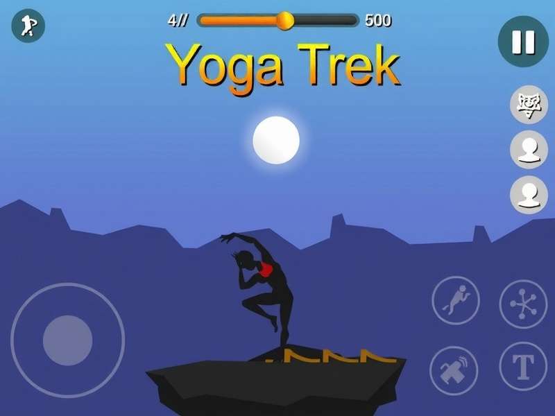 Spiritual Yoga Trek Game Screenshot